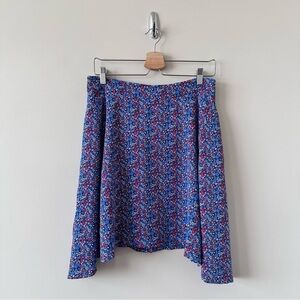 Tommy Hilfiger-Micro Floral Asymmetrical Spring/Summer Skirt (Size:6)